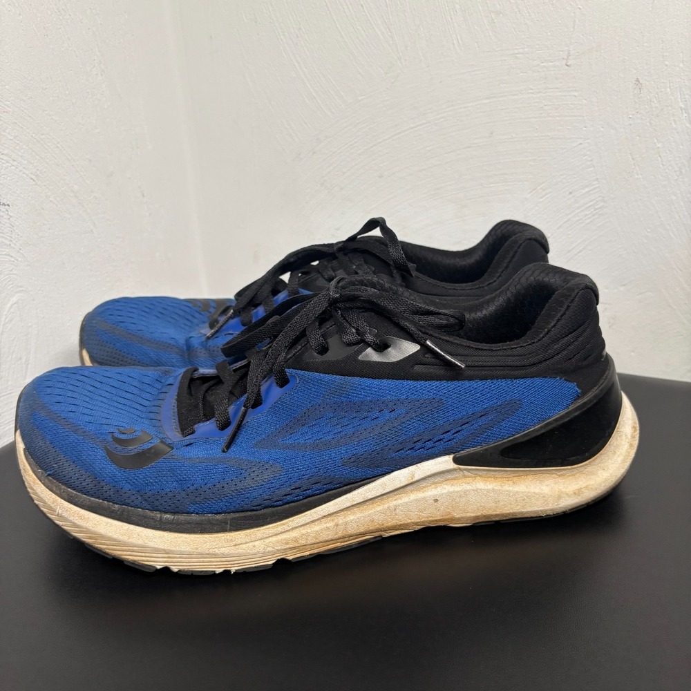 Topo Ultrafly 3‎ Men's Size 10.5 Running Shoes Cobalt Black Blue Athletic